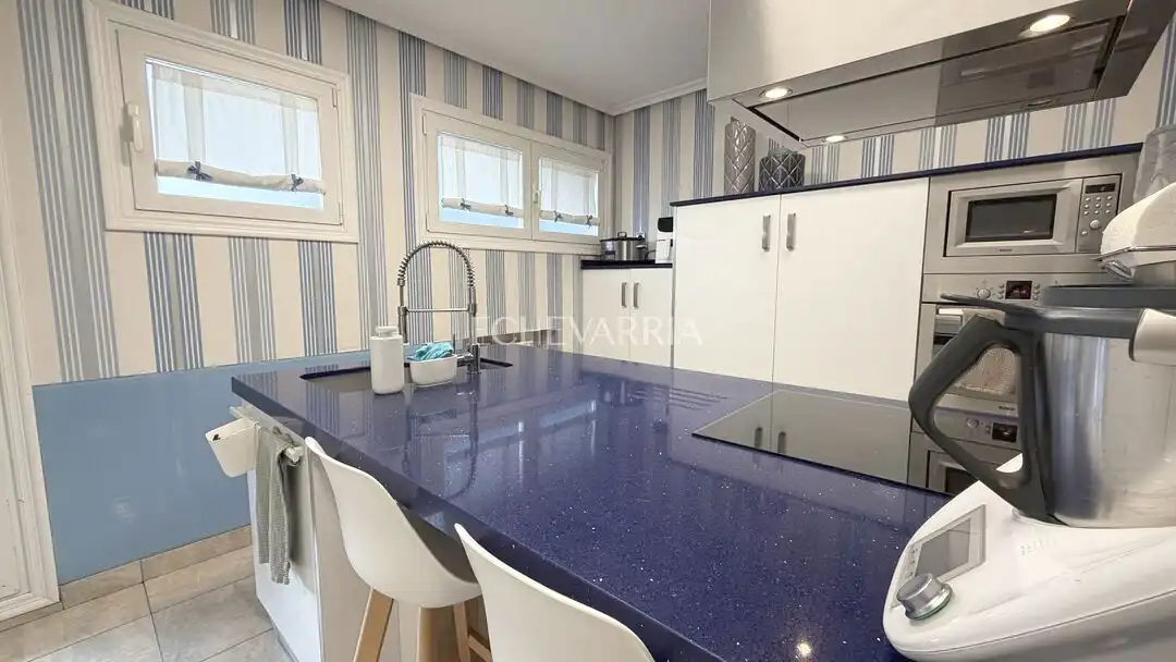 Cocina de Piso en venta en Leioa con Calefacción, Jardín privado y Terraza