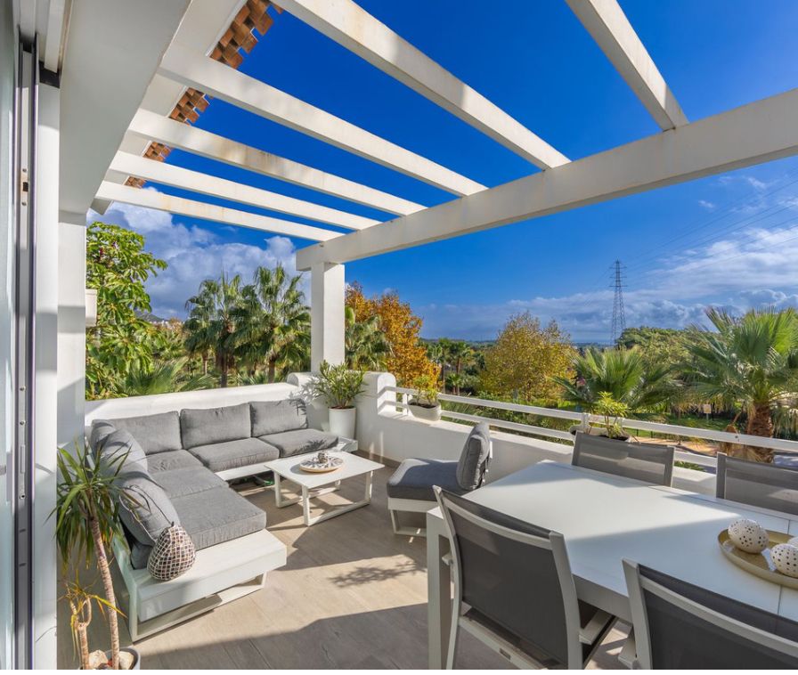 Terrace of Flat for sale in Casares  with Terrace, Furnished and Oven