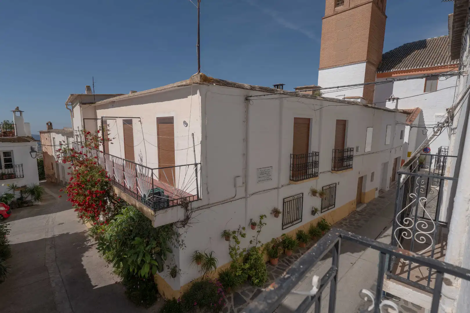 Vista exterior de Casa adosada en venta en Nevada con Amueblado y Balcón