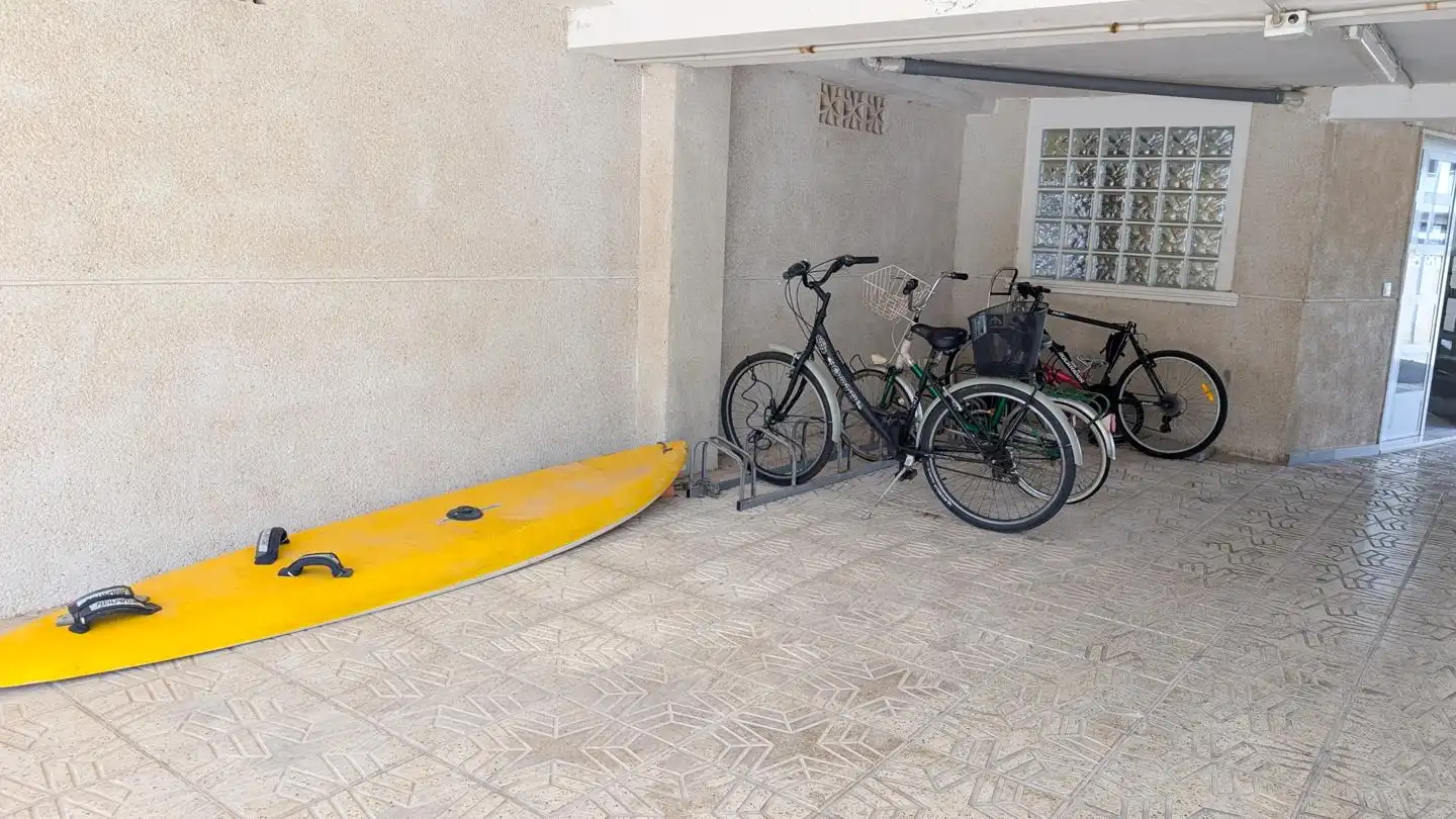 Parking of Flat for sale in Santa Pola  with Air Conditioner, Terrace and Swimming Pool