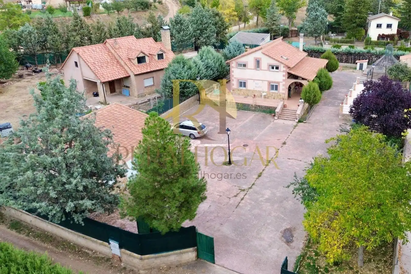 Exterior view of Houses for sale in Molina de Aragón  with Private garden, Parquet flooring and Storage room