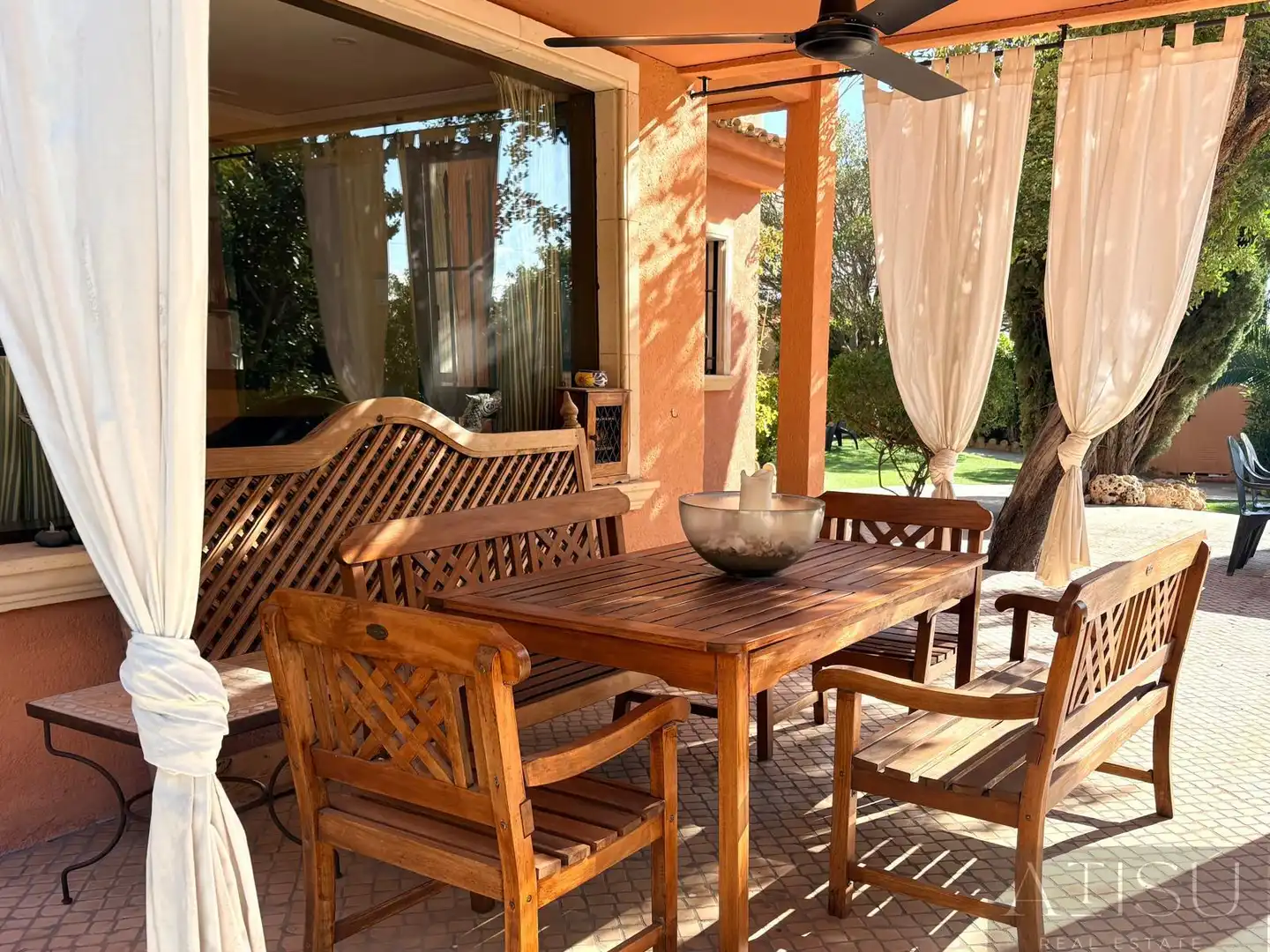 Terraza de Casa o chalet de alquiler en Benidorm con Aire acondicionado, Calefacción y Terraza