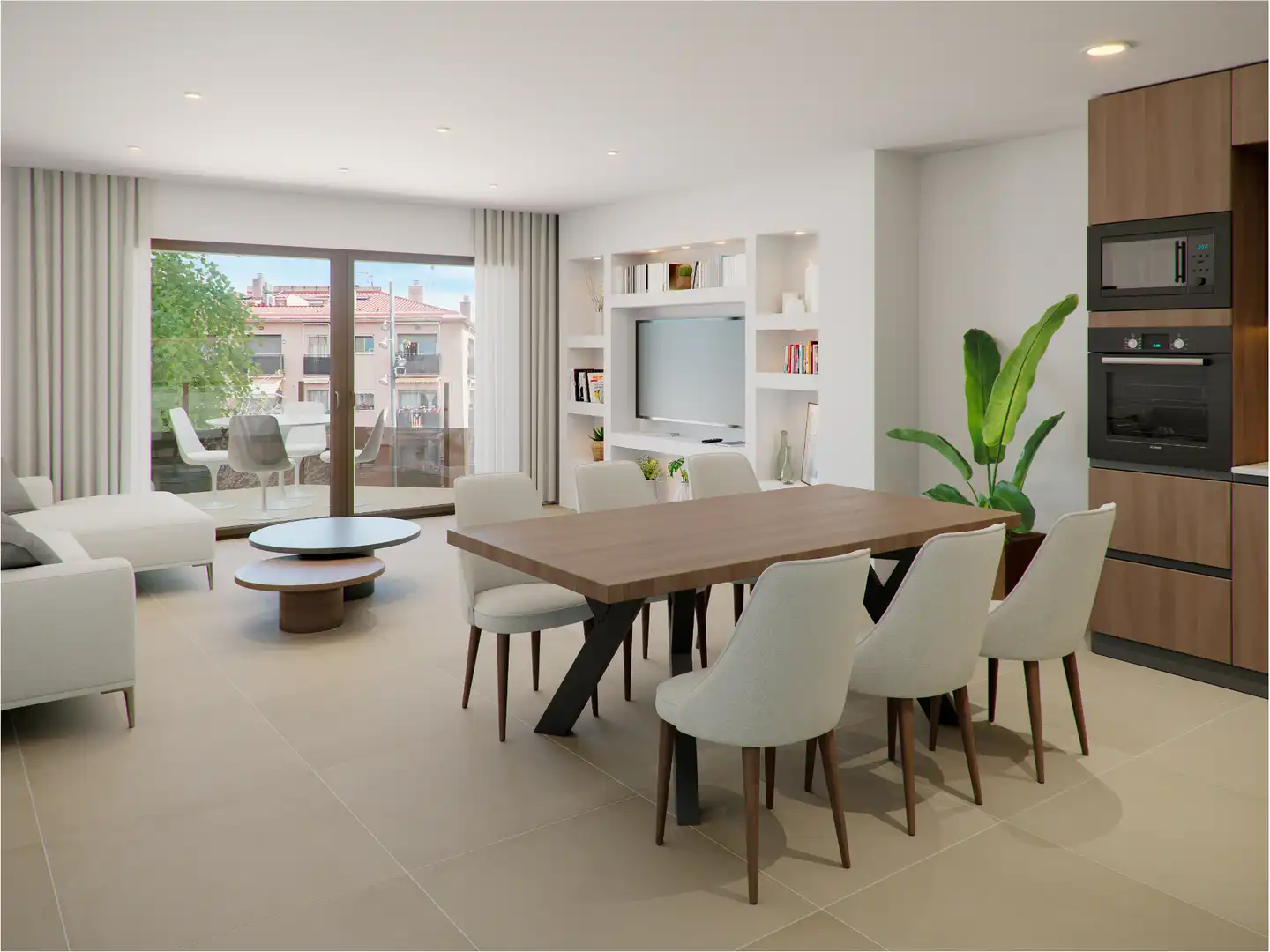 Neubau-Wohnung mit Terrasse zum Verkauf in Carrer d'Anselm Clavé 68, imagen 3