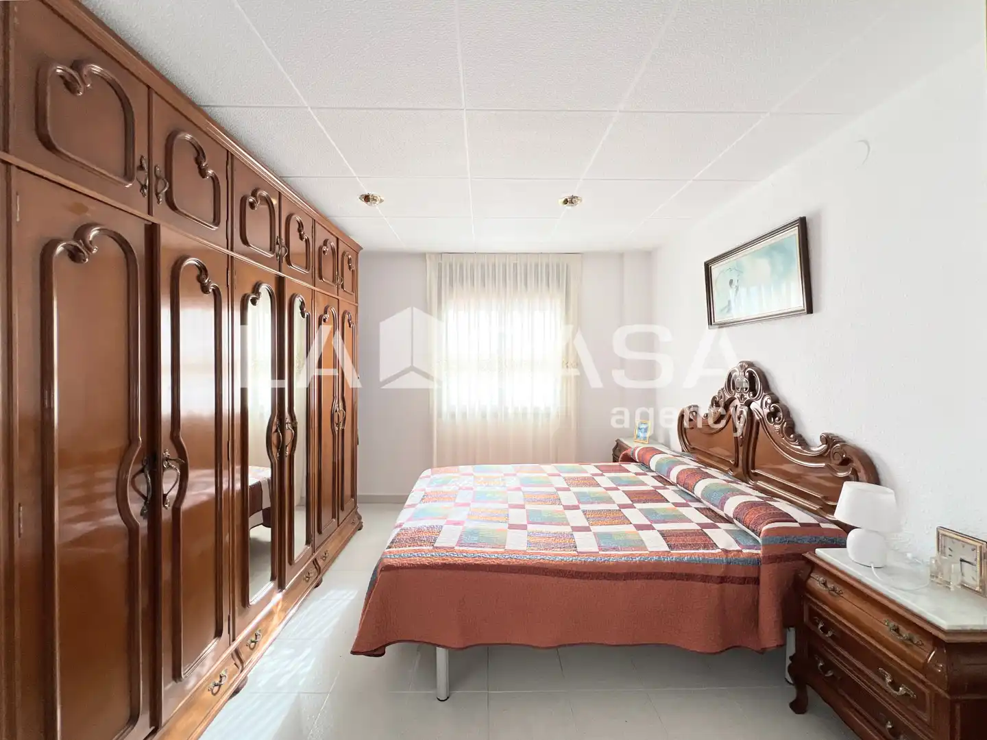 Bedroom of Flat for sale in Badalona  with Heating and Balcony