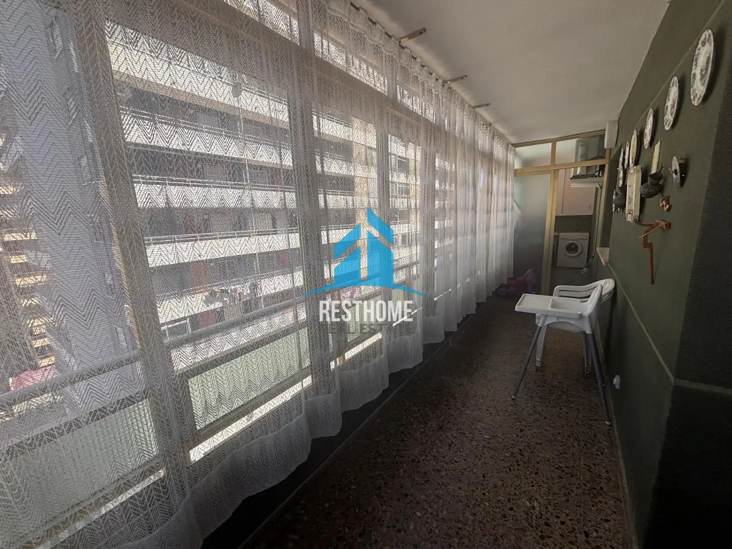 Vista exterior de Apartamento de alquiler en Cullera con Aire acondicionado, Amueblado y Piscina comunitaria