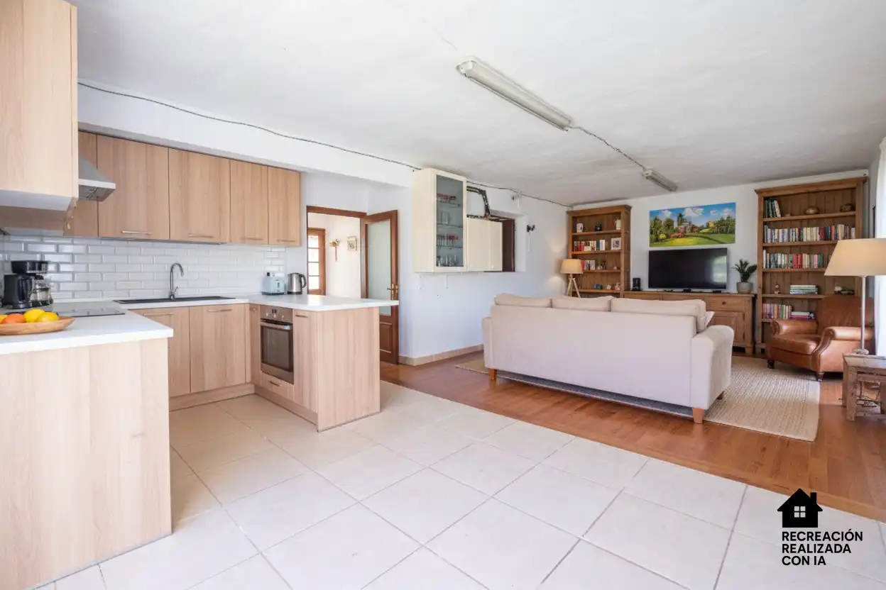 Küche von Country house zum Verkauf in Tejeda mit Privatgarten und Terrasse
