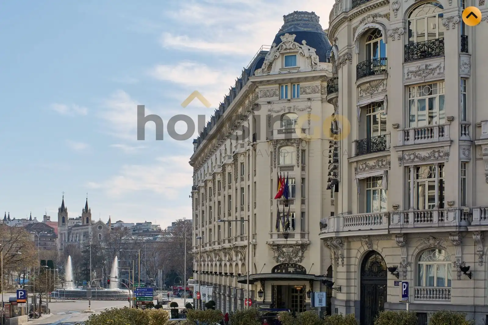 Vista exterior de Apartamento de alquiler en Madrid con Aire acondicionado, Calefacción y Amueblado