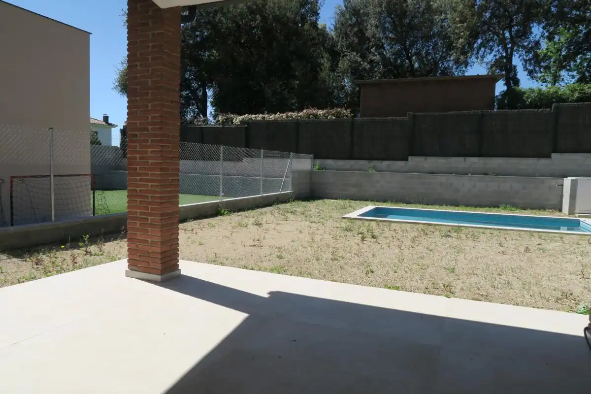 Swimming pool of Detached homes for sale in Sant Esteve de Palautordera  with Heating, Private garden and Terrace