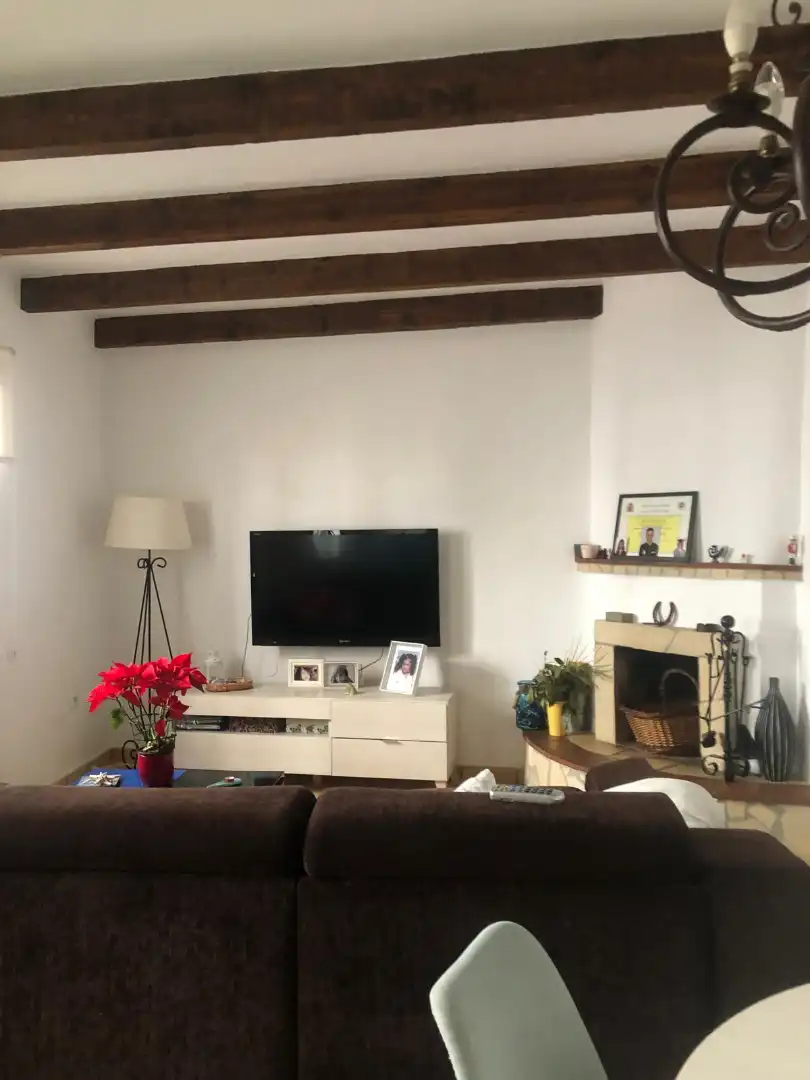 Sala d'estar de Finca rústica en venda en Estepona amb Aire condicionat, Calefacció i Terrassa
