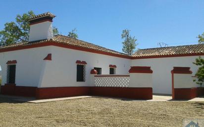 Vista exterior de Casa o xalet en venda en Arroyo de San Serván amb Terrassa