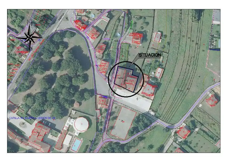 Ground floor for sale in Dodro  with Heating