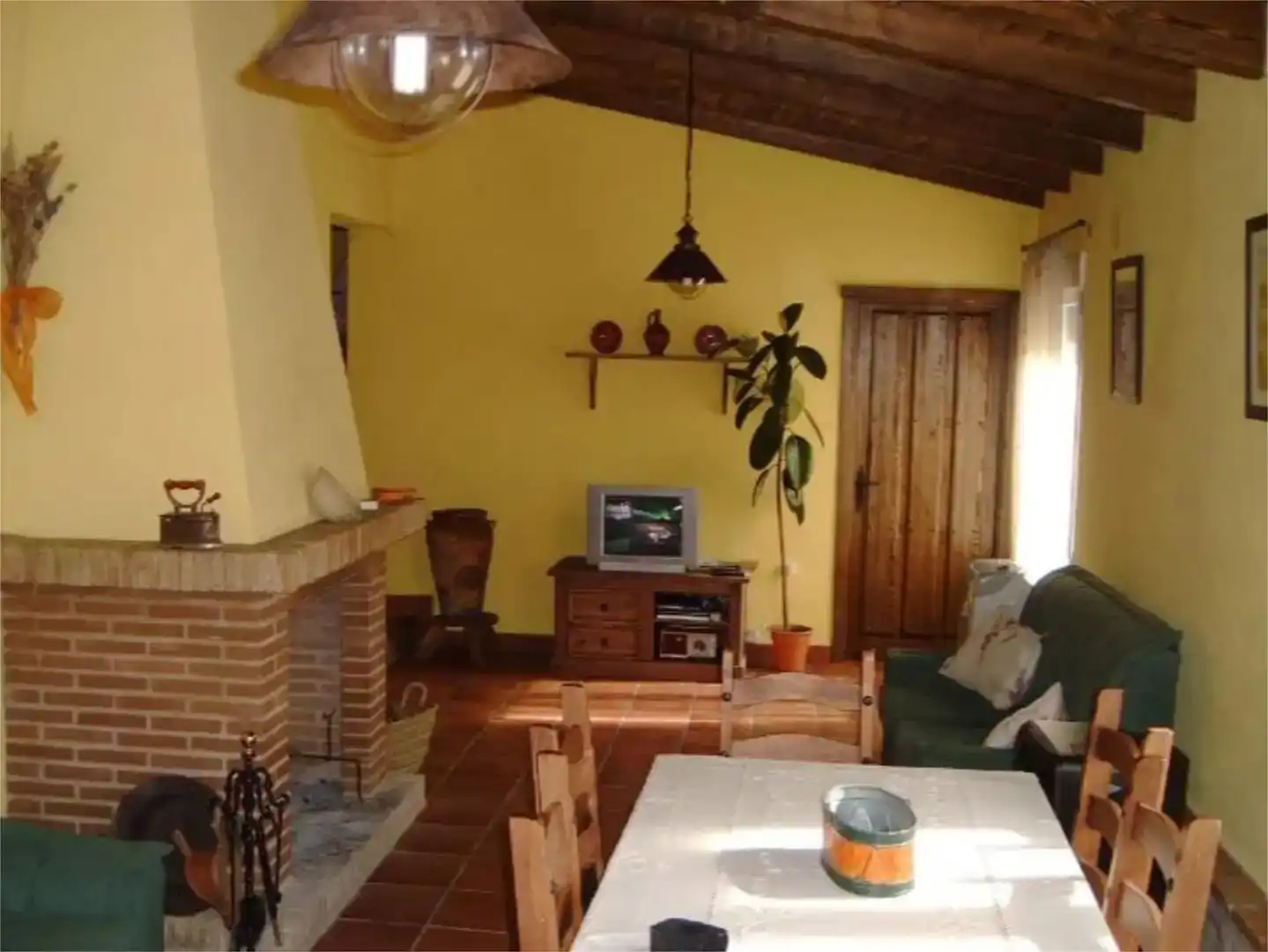 Sala de estar de Casa o chalet en venta en Usagre con Jardín privado