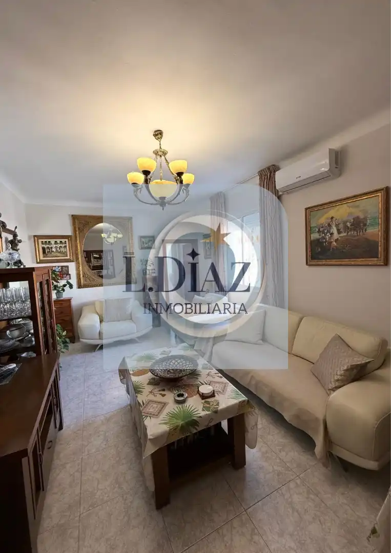 Living room of Flat for sale in Málaga  with Furnished