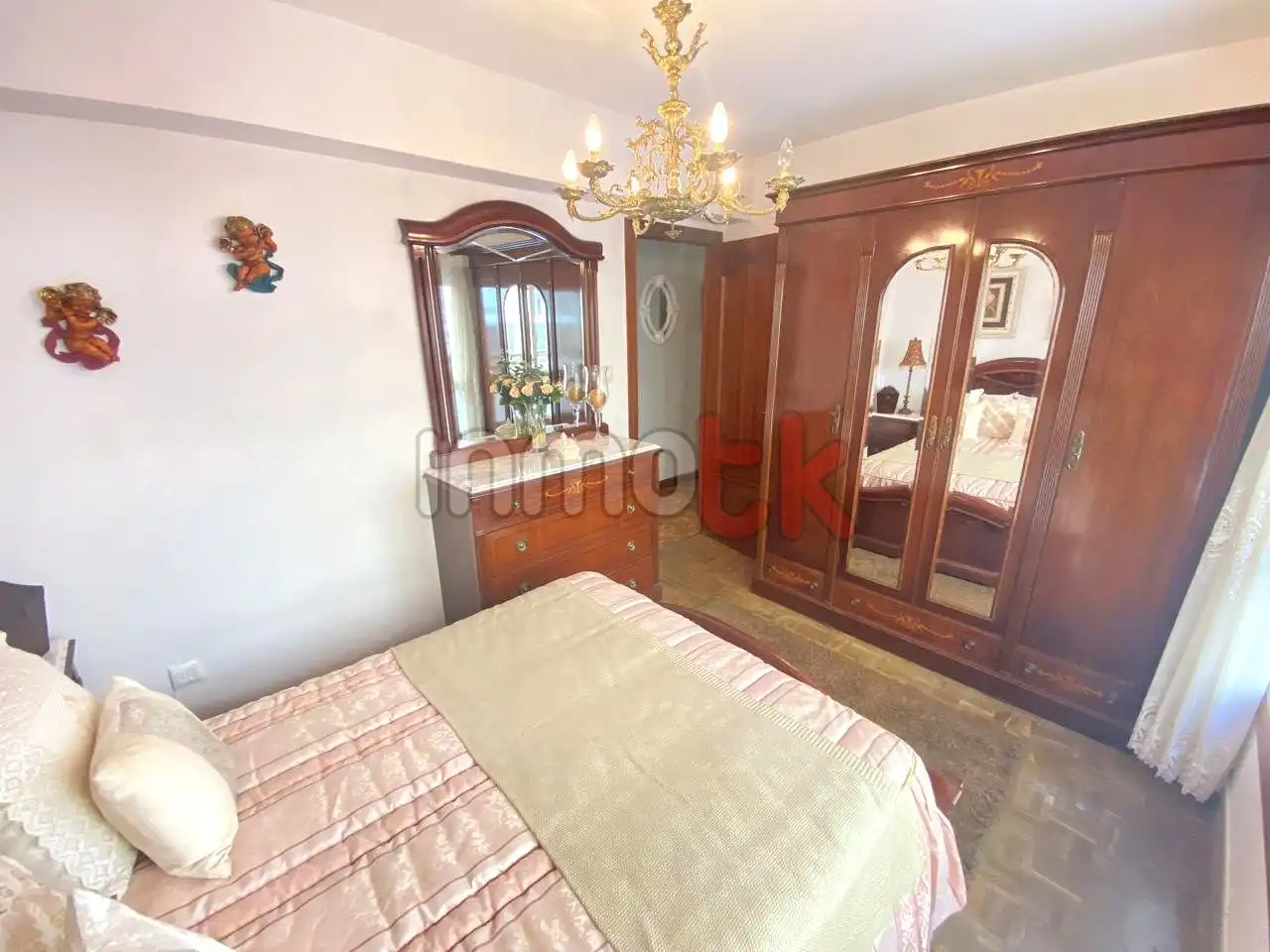 Schlafzimmer von Wohnung zum Verkauf in A Coruña Capital  mit Möbliert