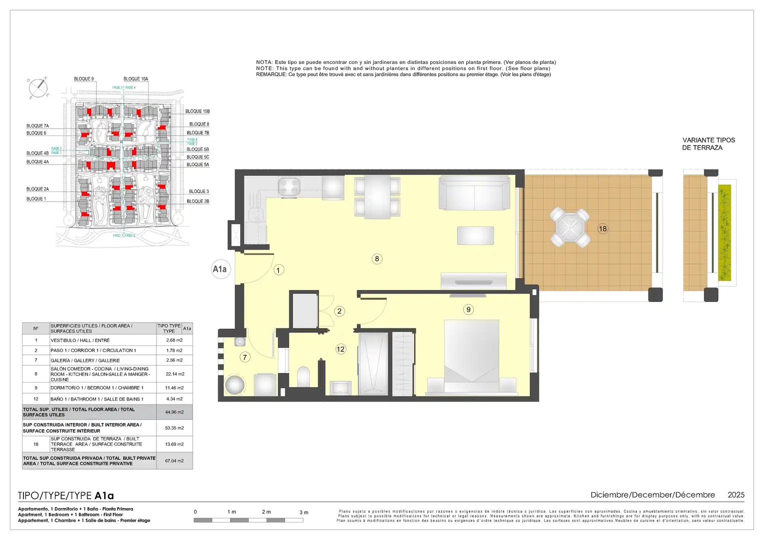 Bungalow with pool for sale in San Juan de los Terreros, imagen 2