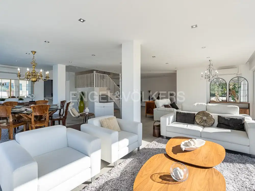 Living room of Houses for rent in Bétera  with Air Conditioner, Heating and Private garden
