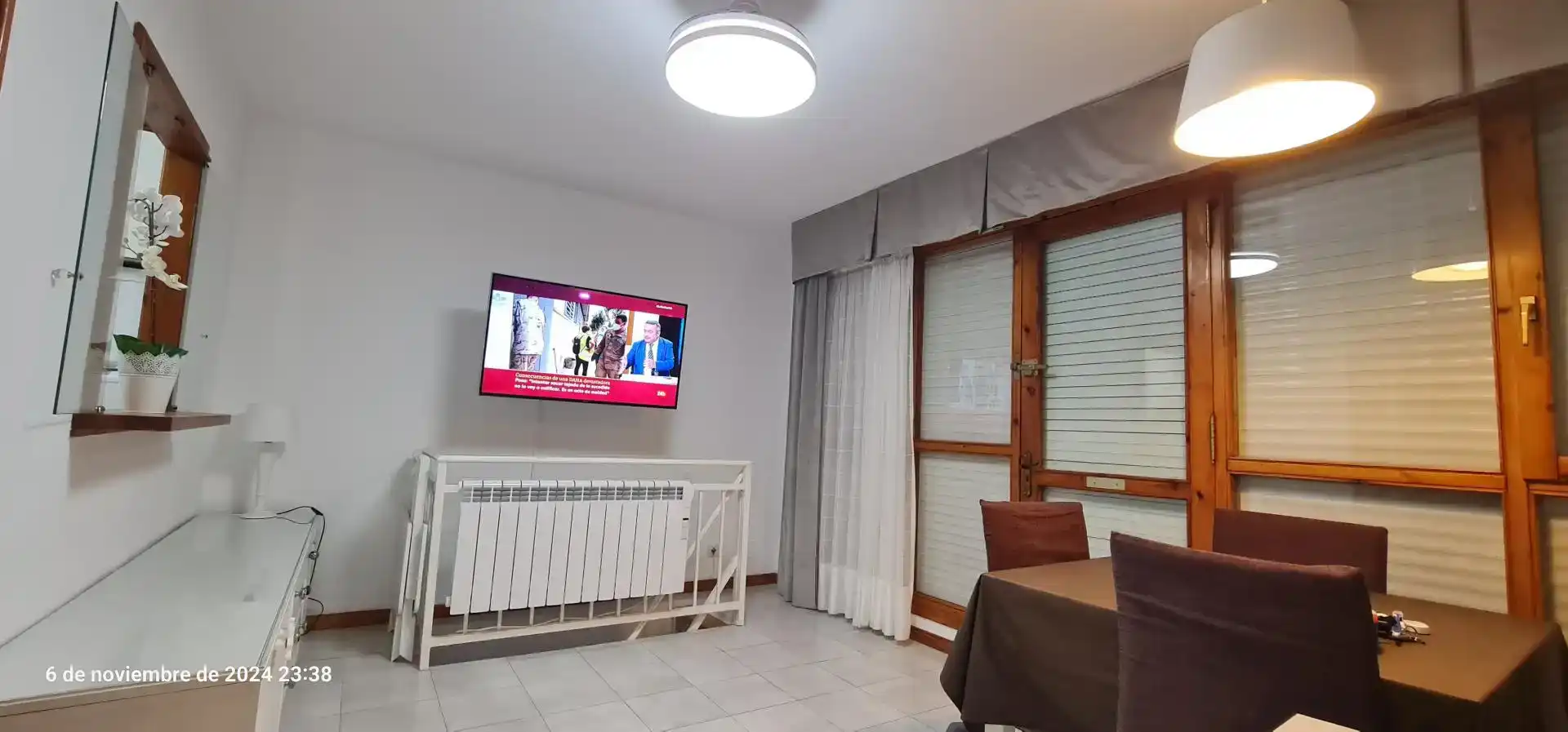 Sala d'estar de Pis de lloguer en Laredo amb Piscina i Balcó
