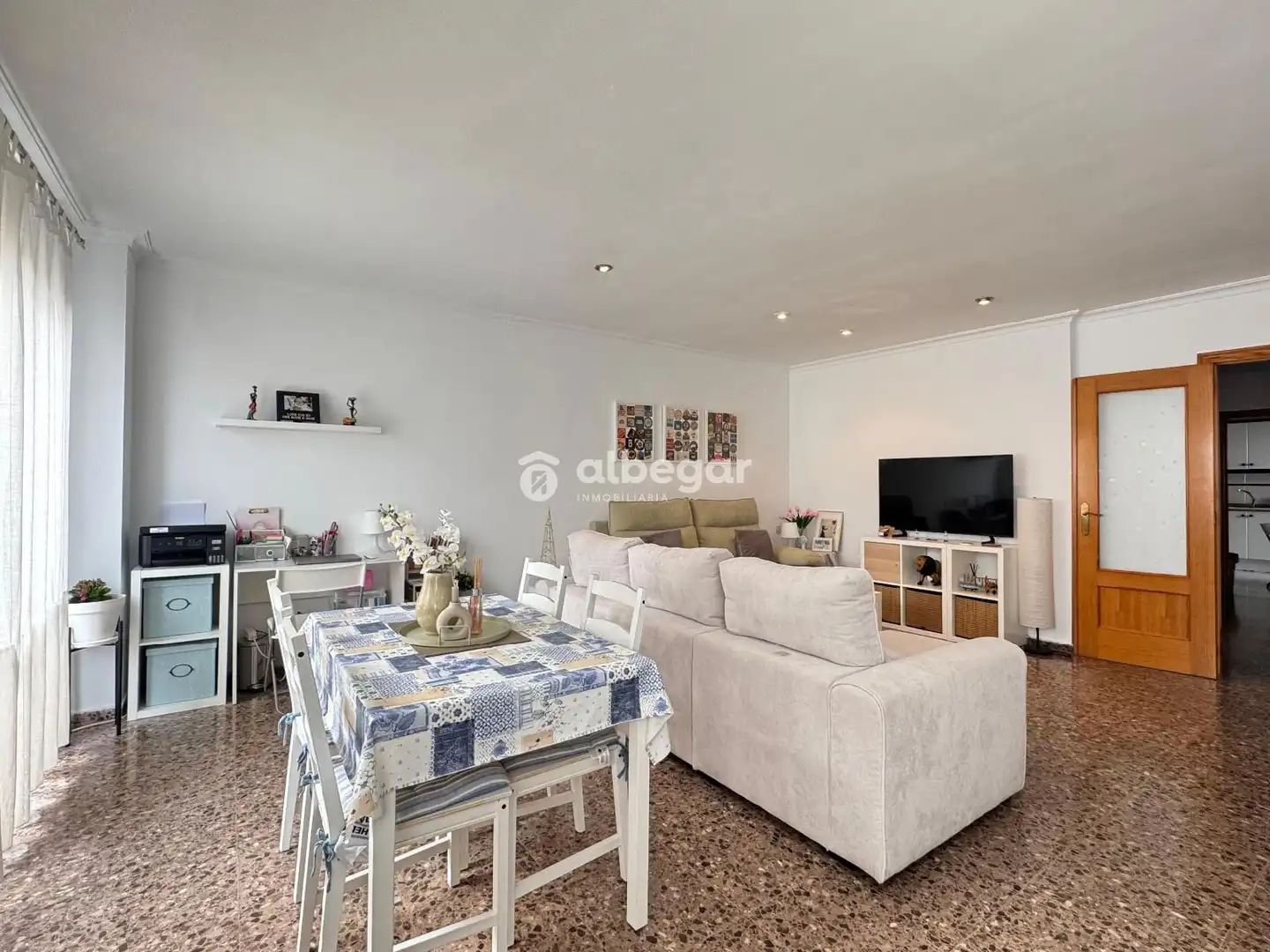 Sala de estar de Piso en venta en Albuixech con Aire acondicionado, Terraza y Horno
