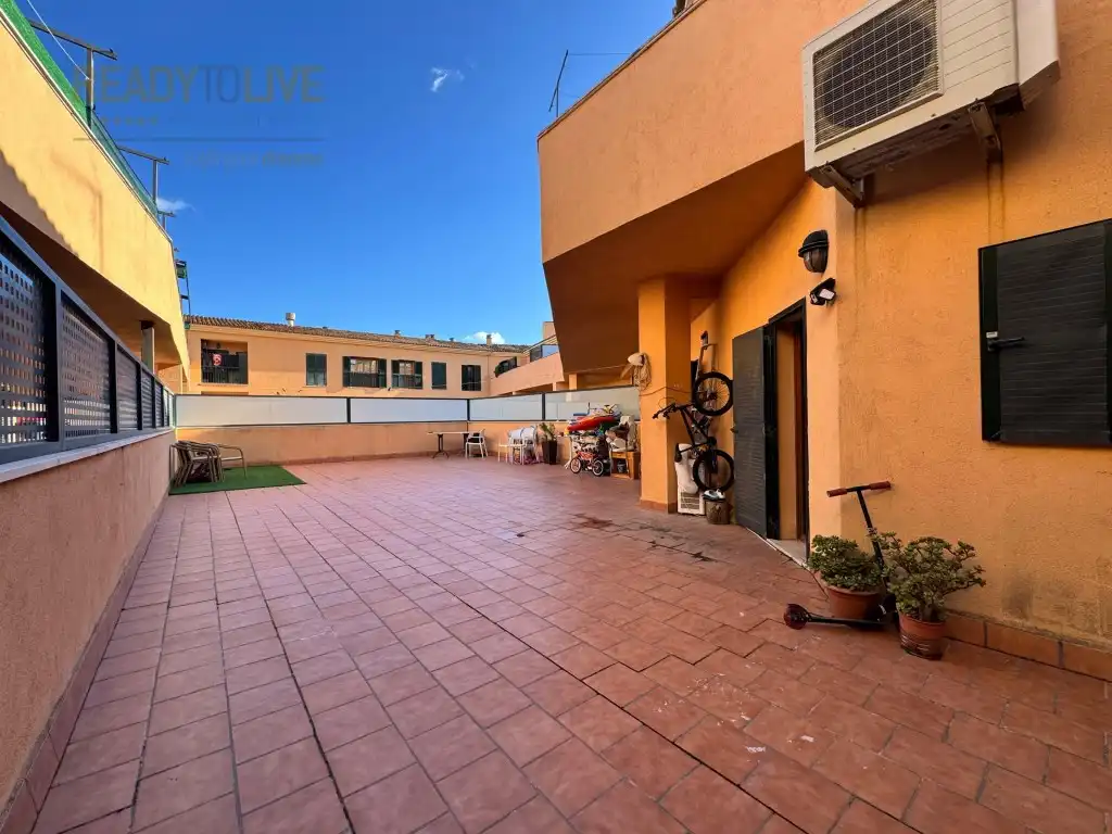 Terrace of Flat for sale in Alcúdia  with Air Conditioner, Terrace and Furnished