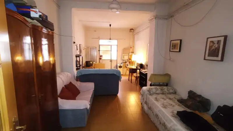 Sala d'estar de Edifici en venda en Madrid