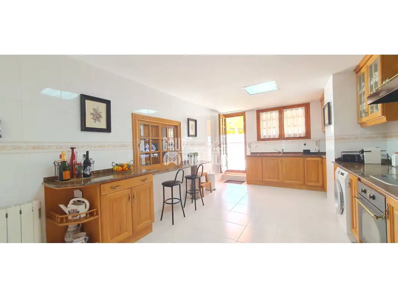 Cocina de Casa o chalet en venta en Alfafar con Aire acondicionado, Terraza y Amueblado