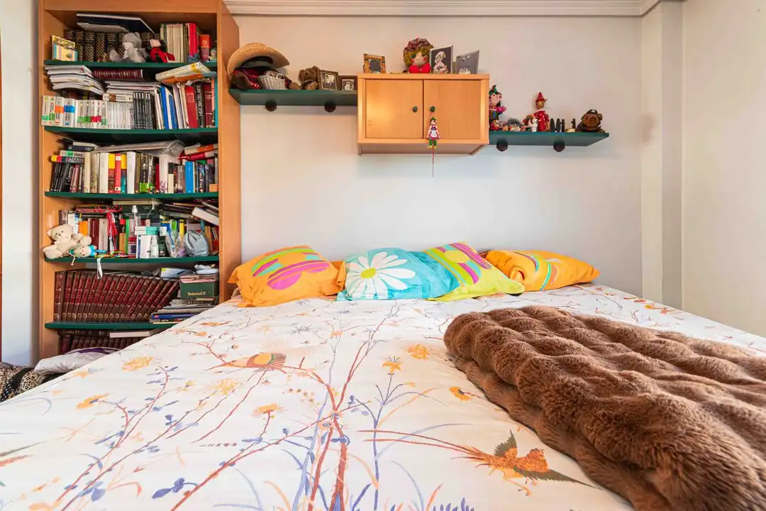 Bedroom of Flat for sale in Madrid  with Air Conditioner, Heating and Storage room