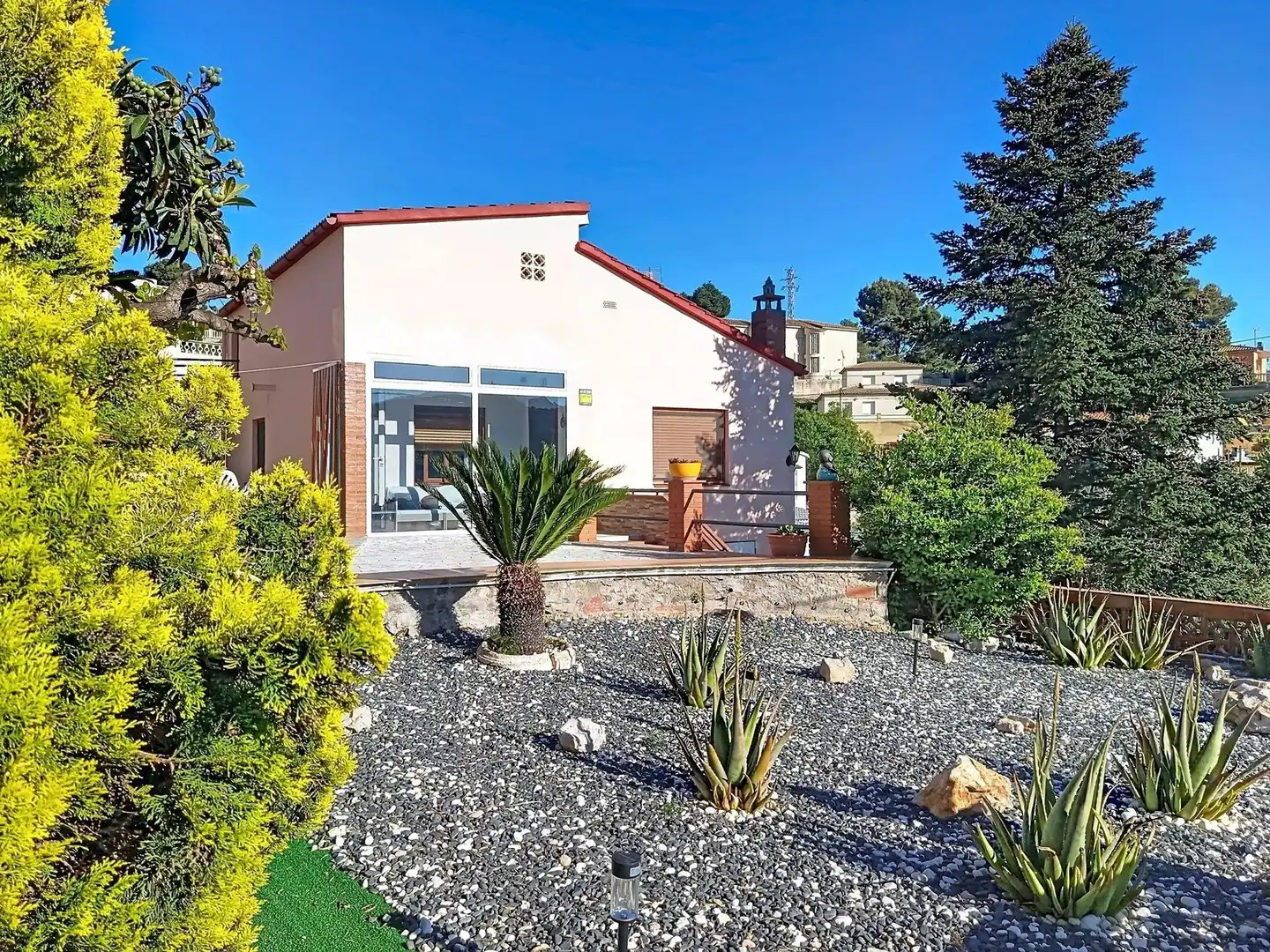 Exterior view of Houses for sale in Piera  with Private garden, Storage room and Furnished