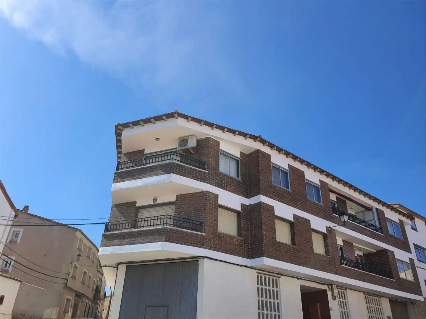 Vista exterior de Piso en venta en Almonacid de la Sierra con Aire acondicionado, Amueblado y Balcón