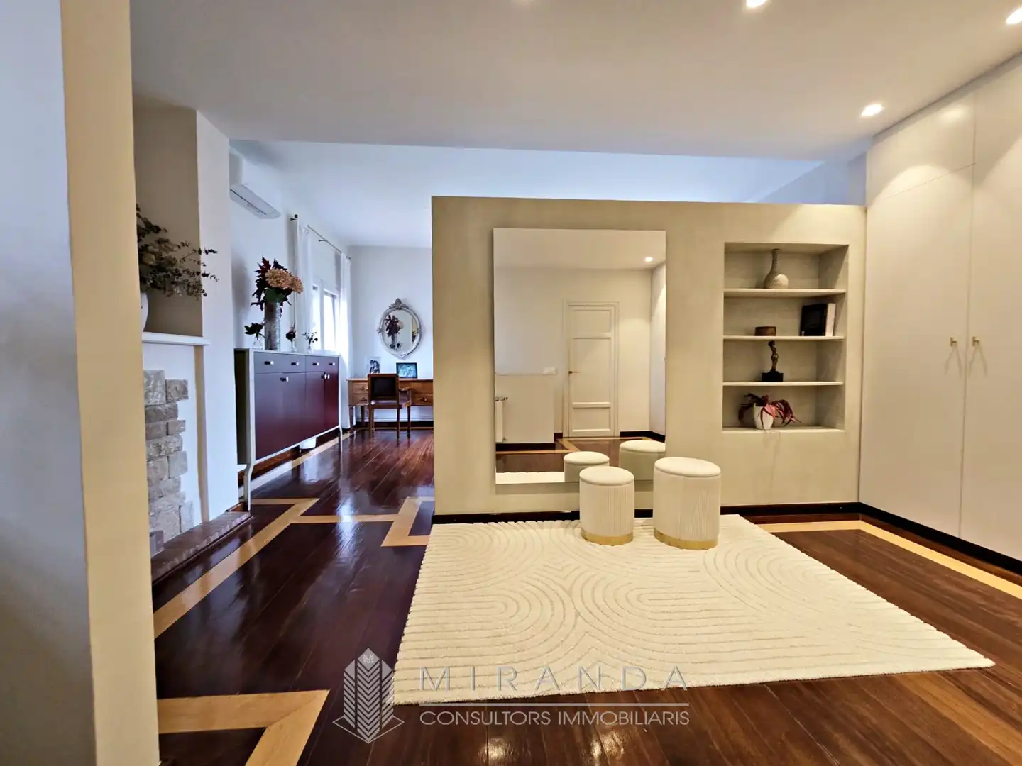 Sala de estar de Casa o chalet en venta en L'Ametlla del Vallès con Aire acondicionado, Jardín privado y Terraza