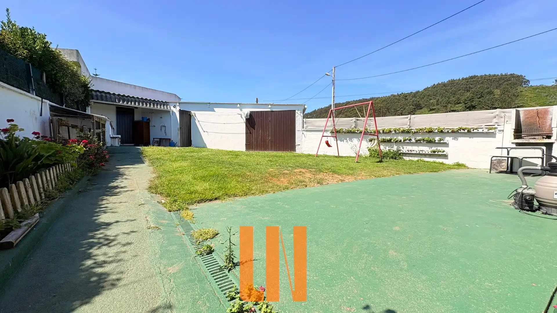 Jardín de Casa o chalet en venta en Arteixo con Calefacción, Jardín privado y Parquet