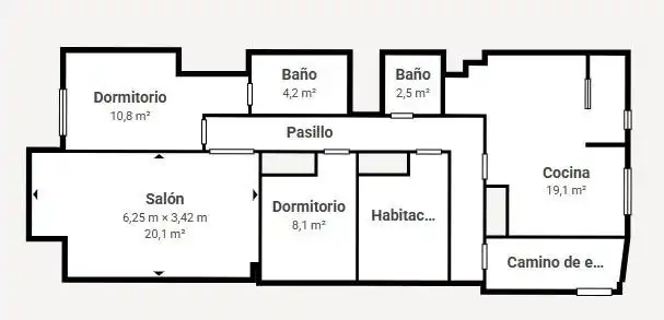 Piso en venta en Torrent con Aire acondicionado y Balcón