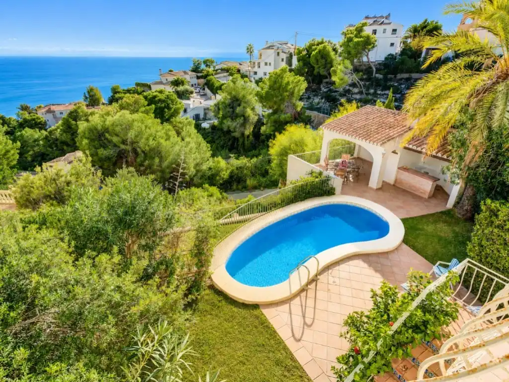 Jardín de Casa o chalet en venta en Jávea / Xàbia con Aire acondicionado, Calefacción y Jardín privado
