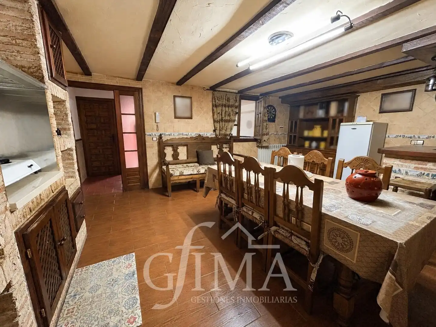 Comedor de Casa adosada en venta en Tomelloso con Calefacción, Trastero y Amueblado