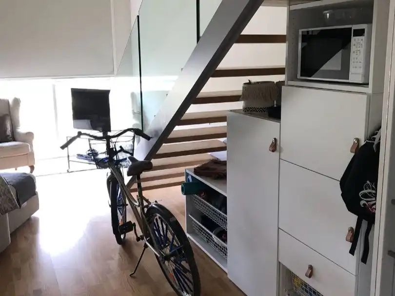 Terrasse von Loft zur Miete in  Valencia Capital mit Klimaanlage