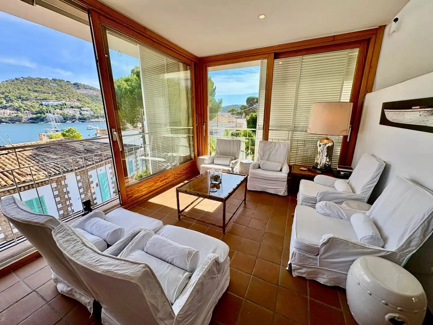 Sala de estar de Ático de alquiler en Andratx con Terraza, Amueblado y Alarma
