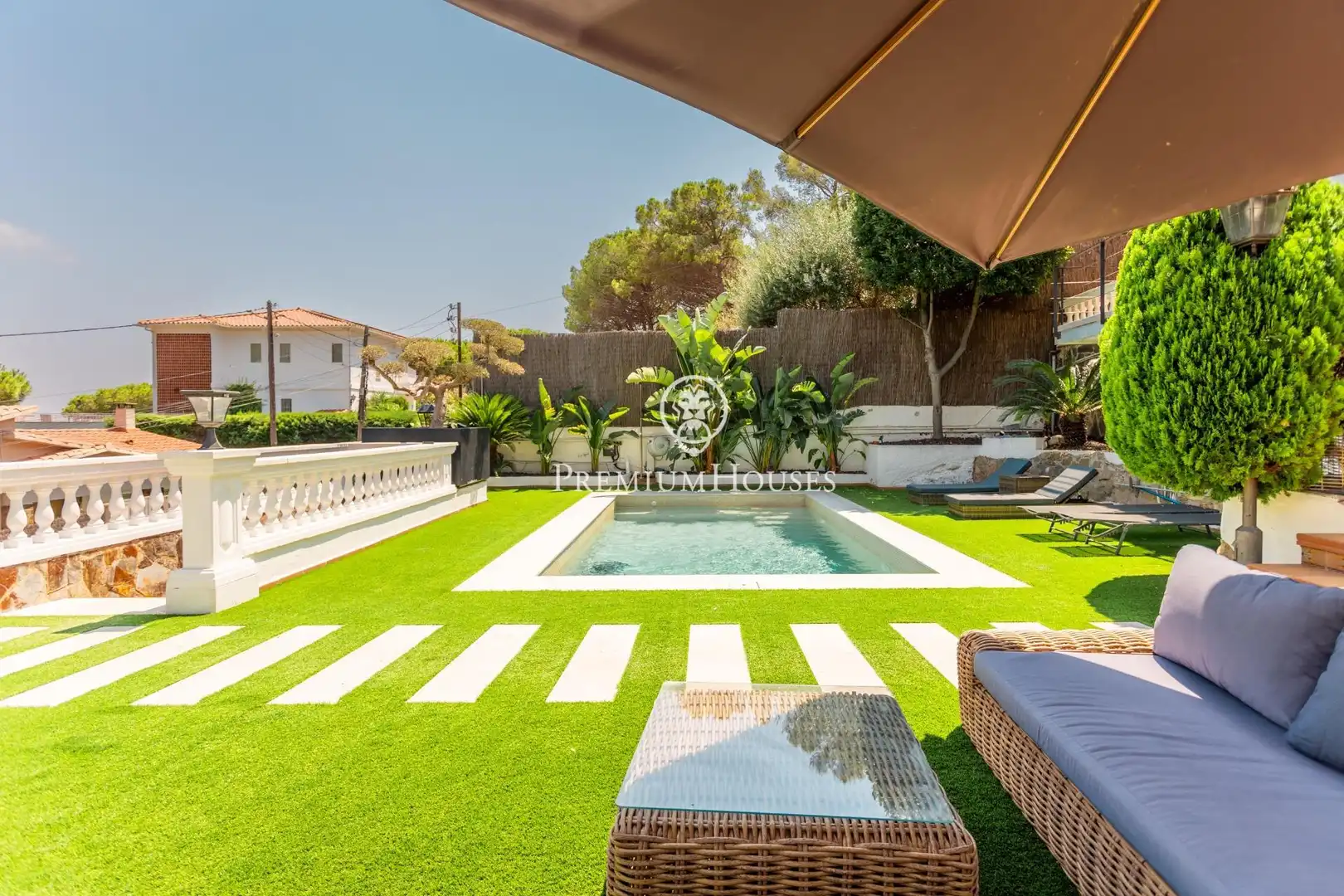 Vista exterior de Casa o chalet en venta en Cabrils con Aire acondicionado, Calefacción y Jardín privado