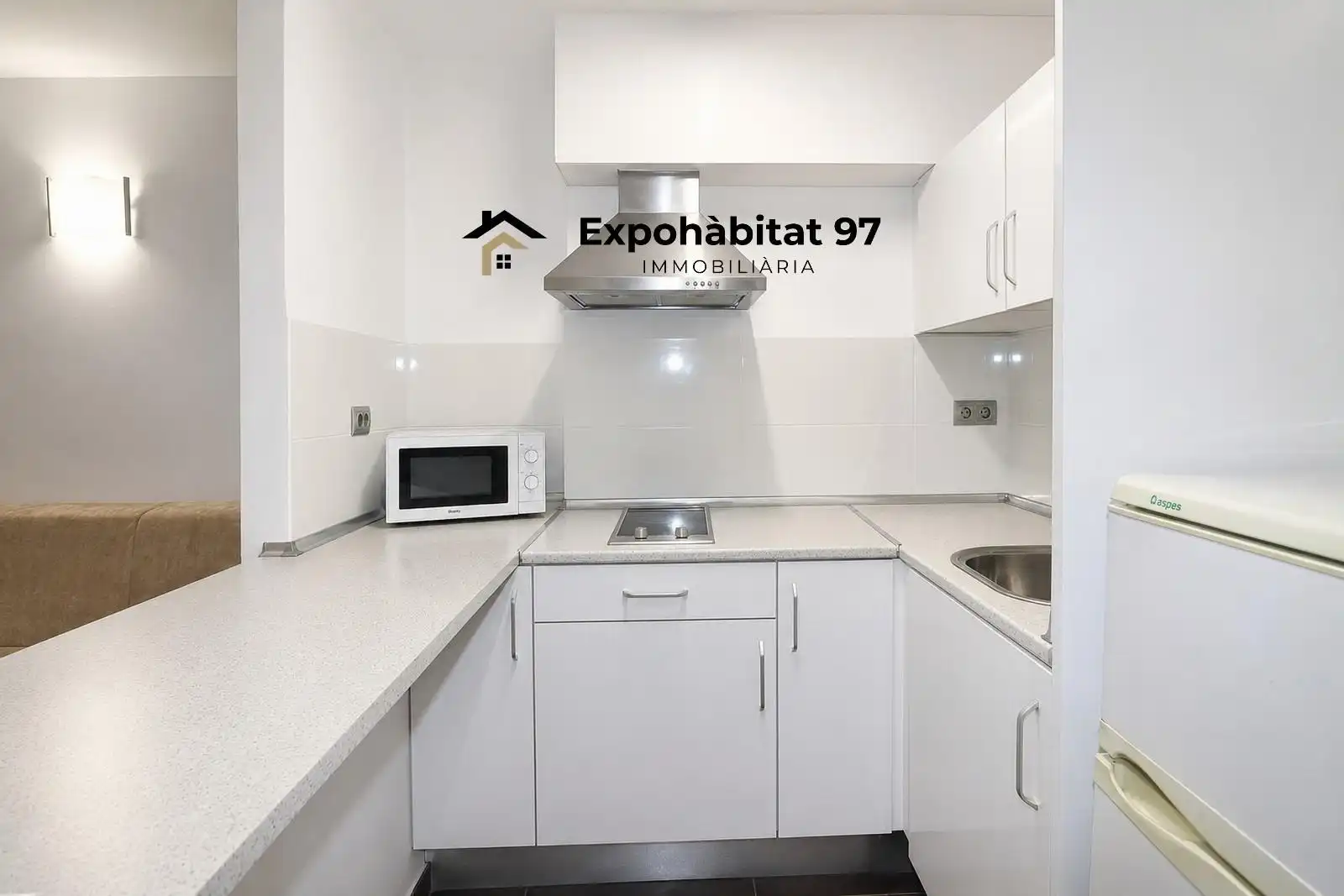 Cuina de Apartament en venda en Salou amb Calefacció, Parquet i Moblat