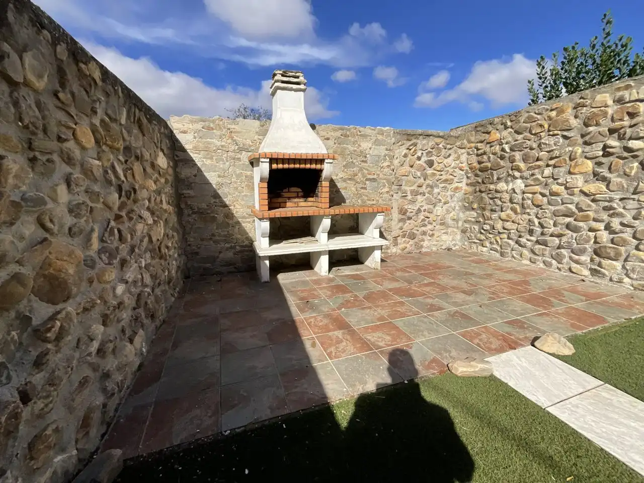 Terraza de Casa adosada en venta en Bascuñana, Burgos