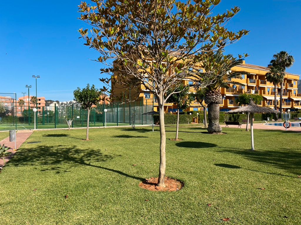Jardín de Apartamento en venta en Dénia con Aire acondicionado