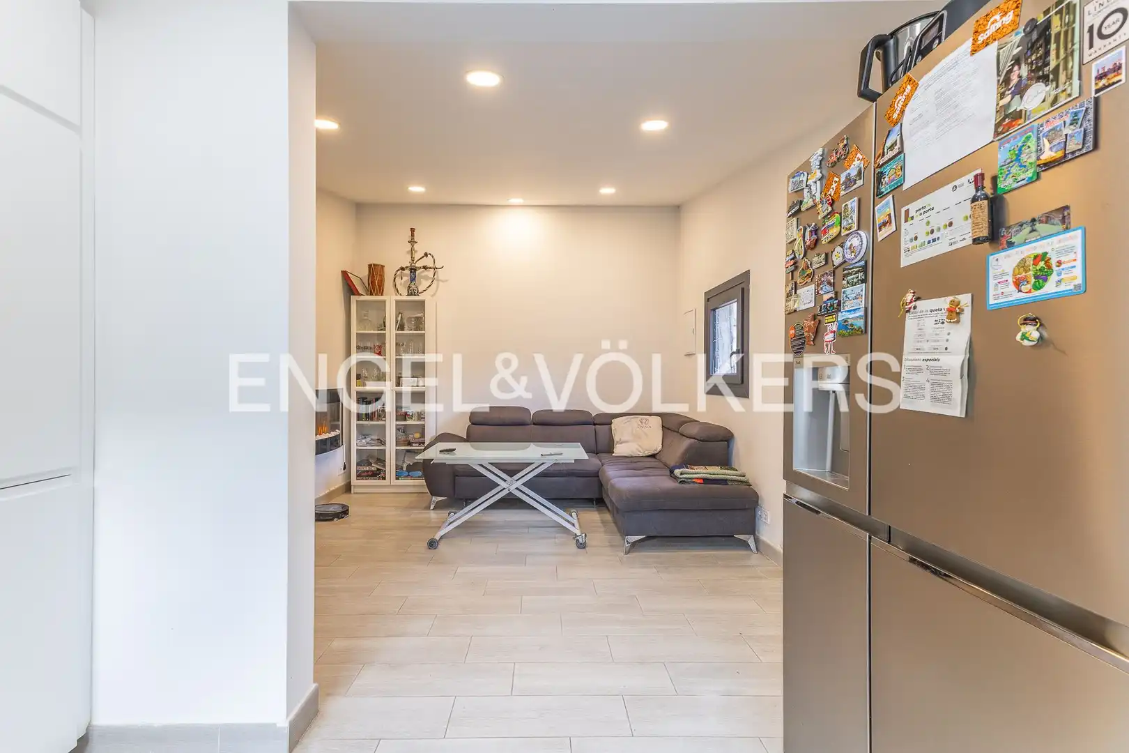 Sala de estar de Casa o chalet en venta en Palau-solità i Plegamans con Aire acondicionado, Calefacción y Jardín privado