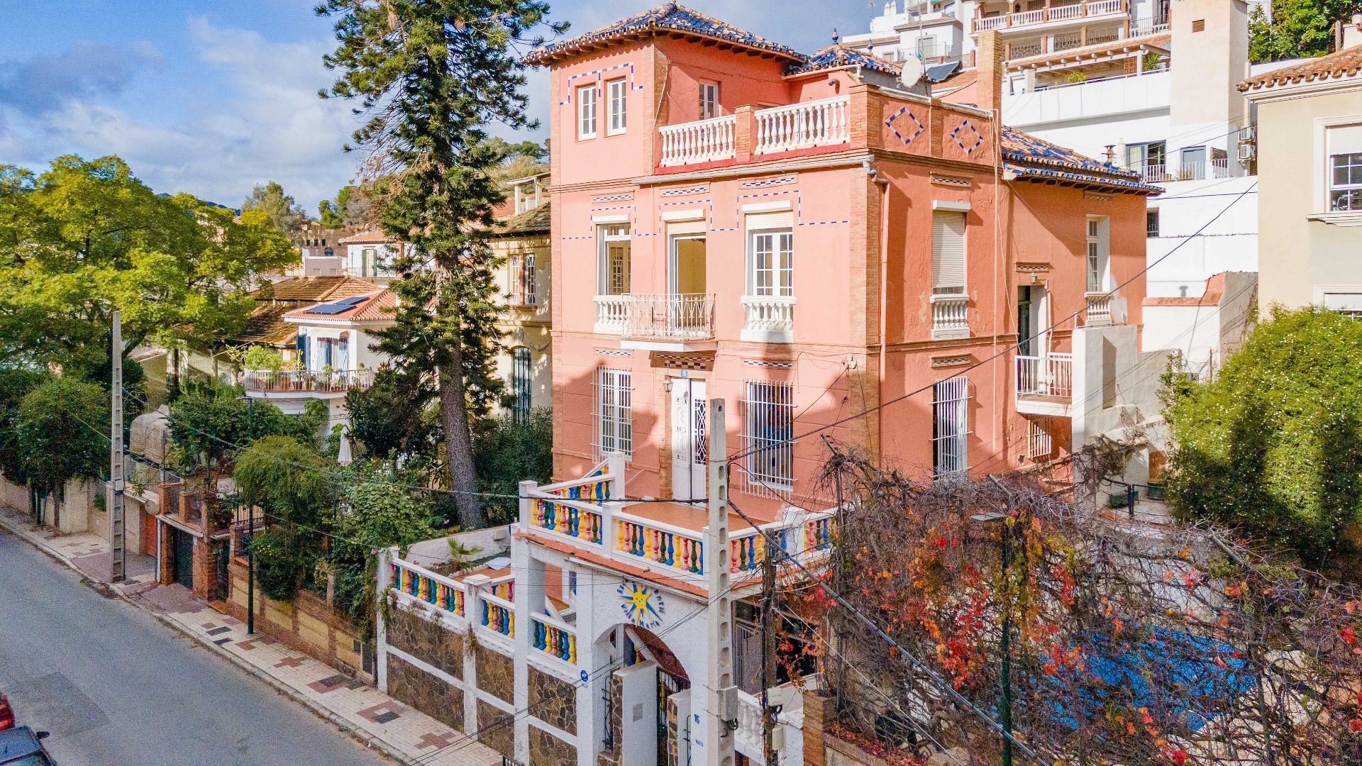 Vista exterior de Casa o xalet en venda en Málaga Capital amb Terrassa