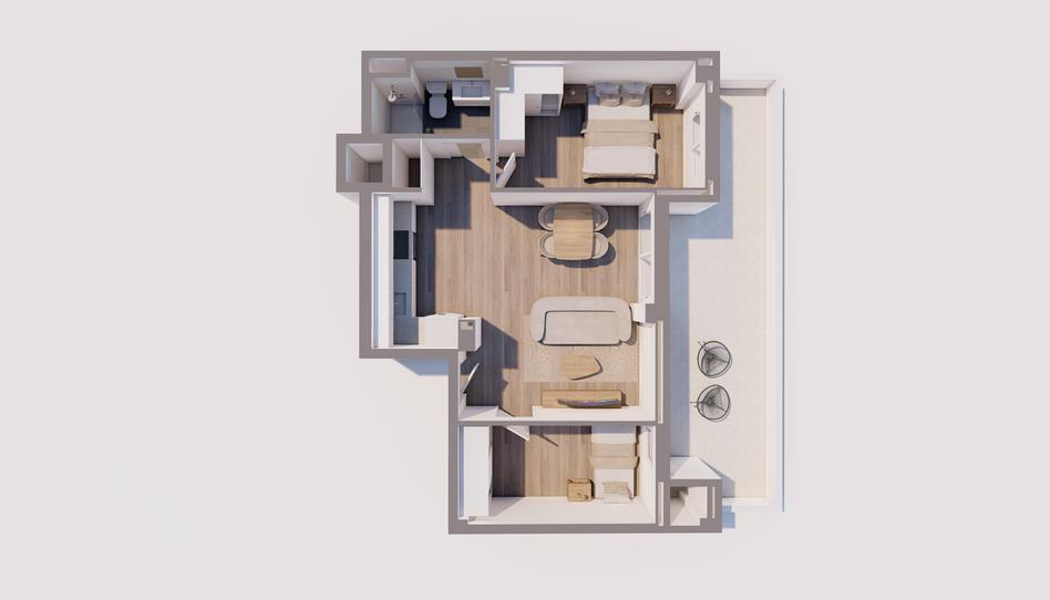 Foto 1 de Piso en venta en Avinguda de la Constitució, 145, Centre, Barcelona