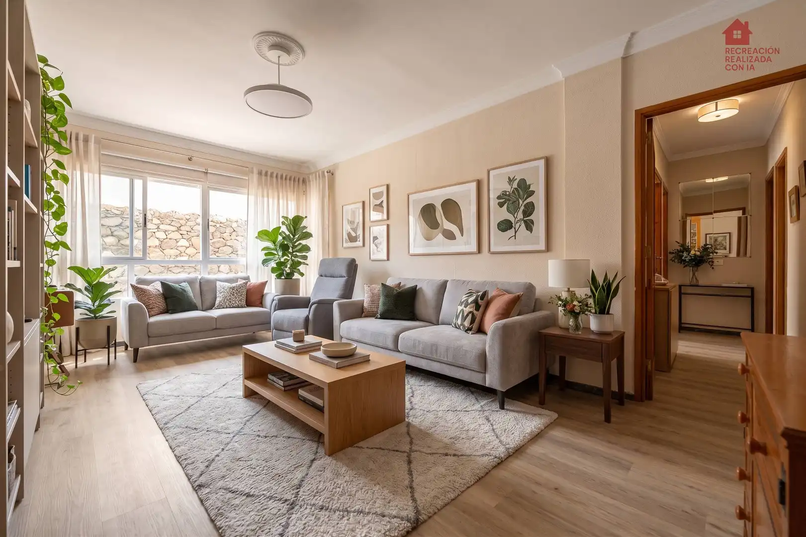 Sala de estar de Piso en venta en Las Palmas de Gran Canaria con Amueblado