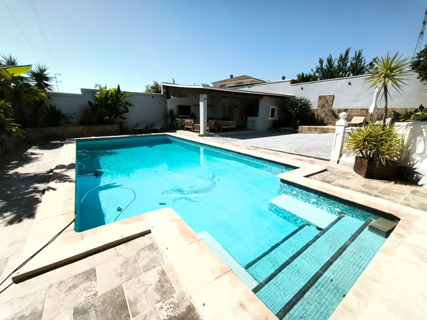 Schwimmbecken von Haus oder Chalet zum Verkauf in San Roque mit Klimaanlage, Terrasse und Schwimmbad