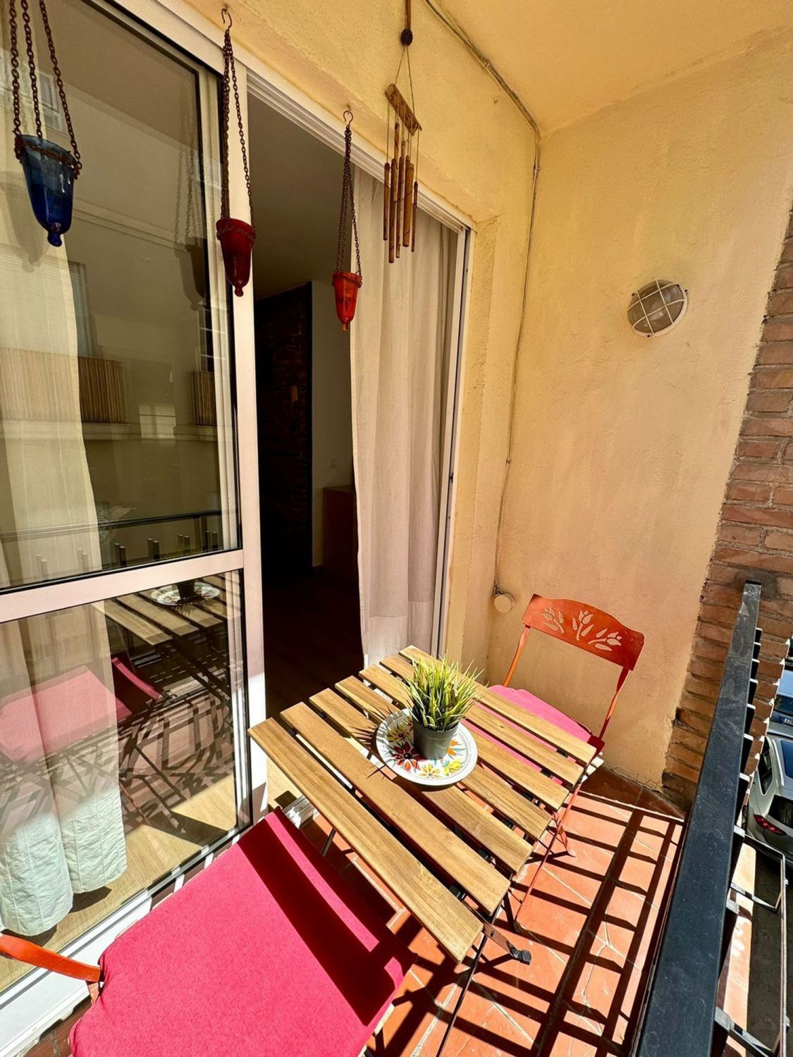 Balcony of Flat to rent in Málaga Capital  with Air Conditioner, Heating and Terrace