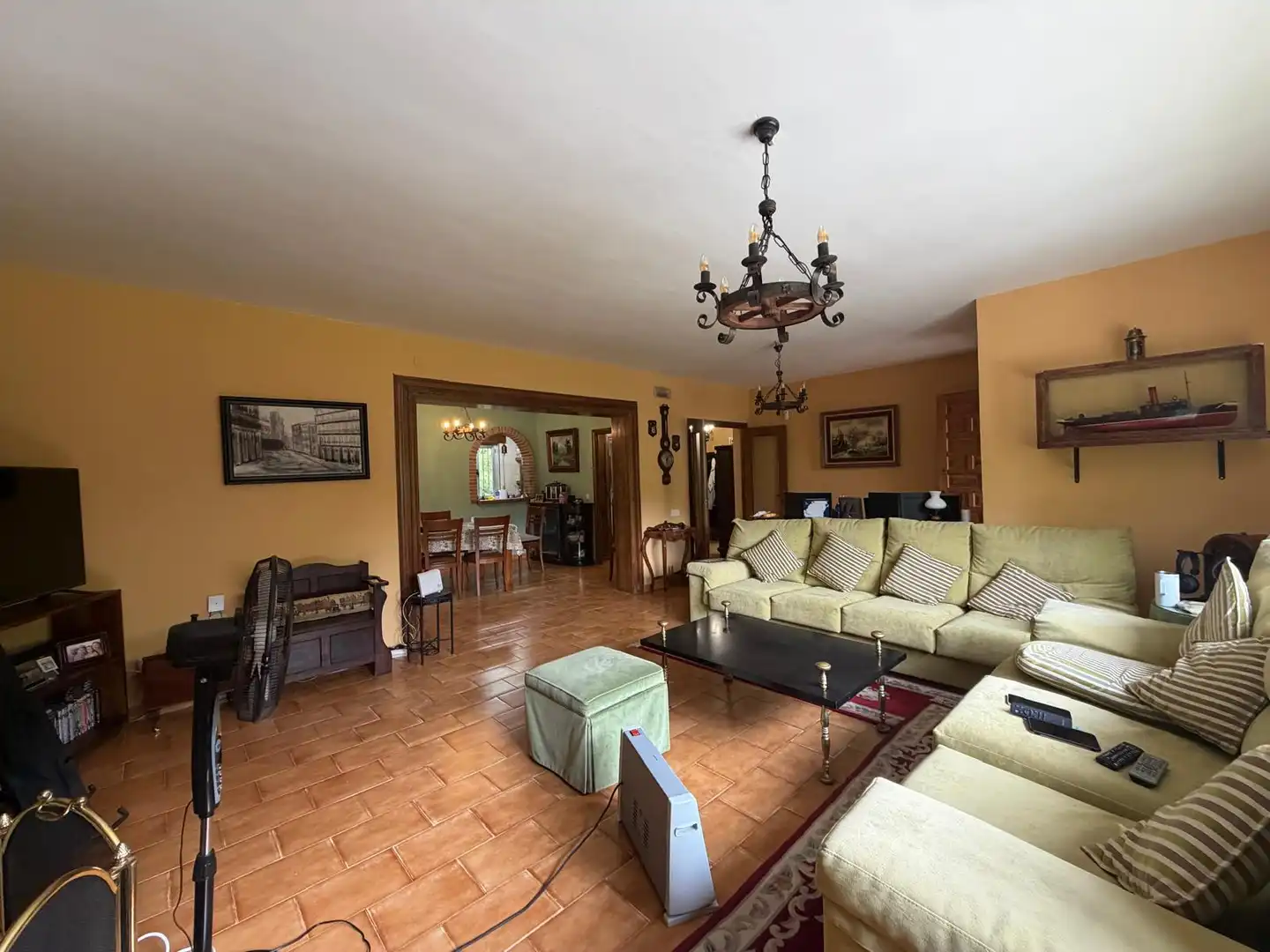 Living room of Houses for sale in Roa  with Heating, Private garden and Terrace