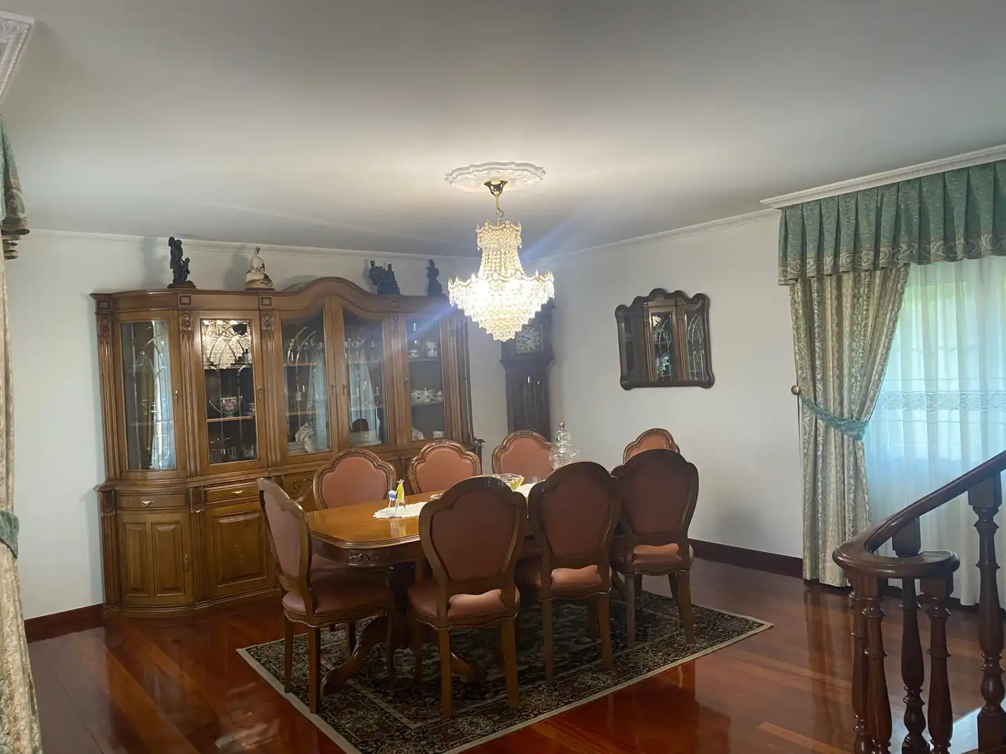 Comedor de Casa o chalet en venta en Dodro con Calefacción, Jardín privado y Parquet