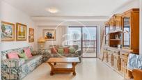 Living room of Flat for sale in Gandia  with Heating, Terrace and Furnished