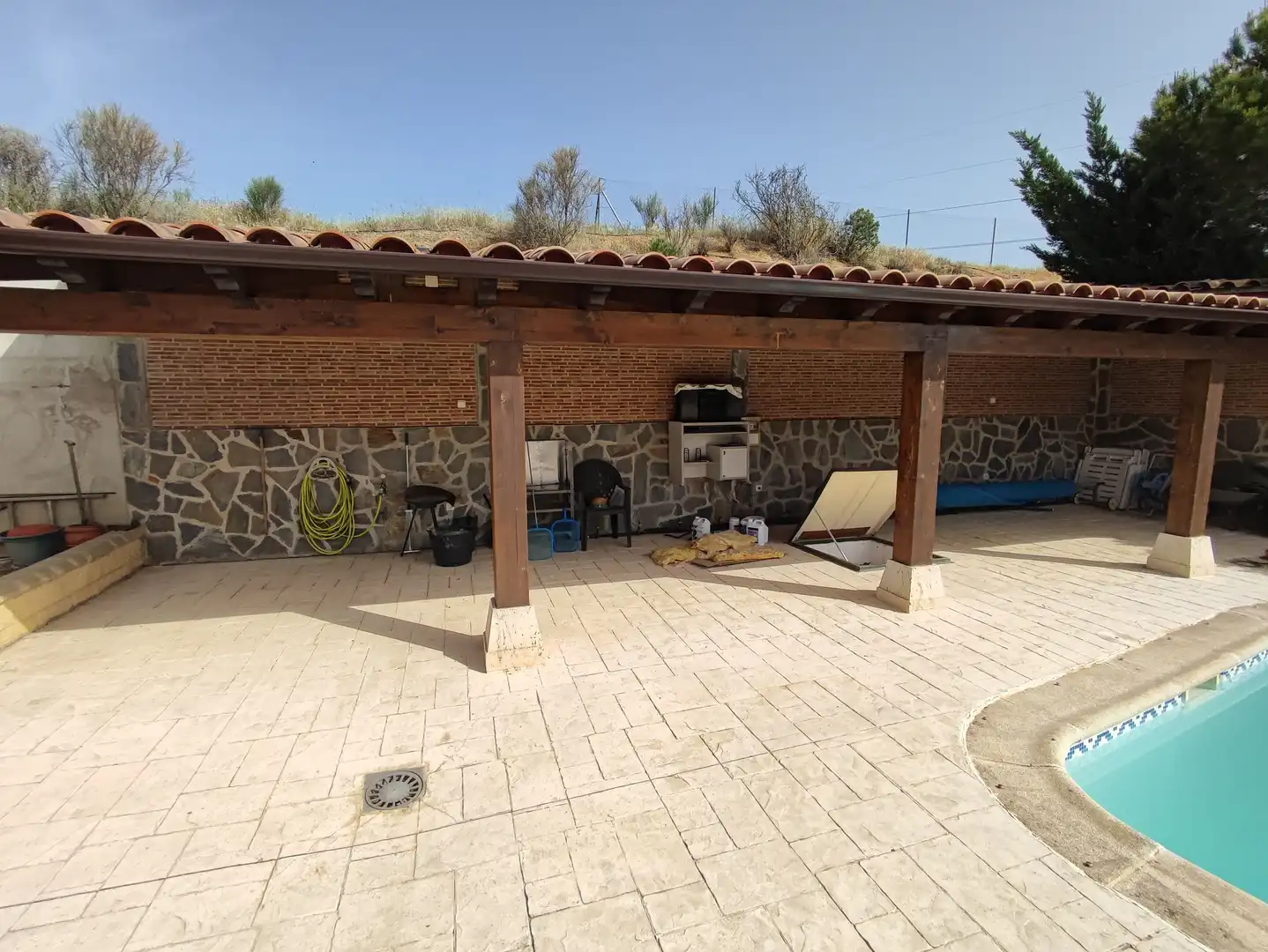 Terraza de Casa o chalet en venta en Villalobón con Calefacción, Jardín privado y Terraza