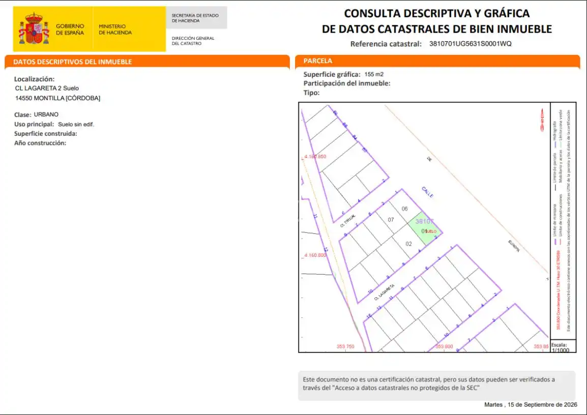 Terreny residencial en venda a Montilla, imagen 8